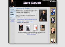 Site web Marc Gervais, conférencier